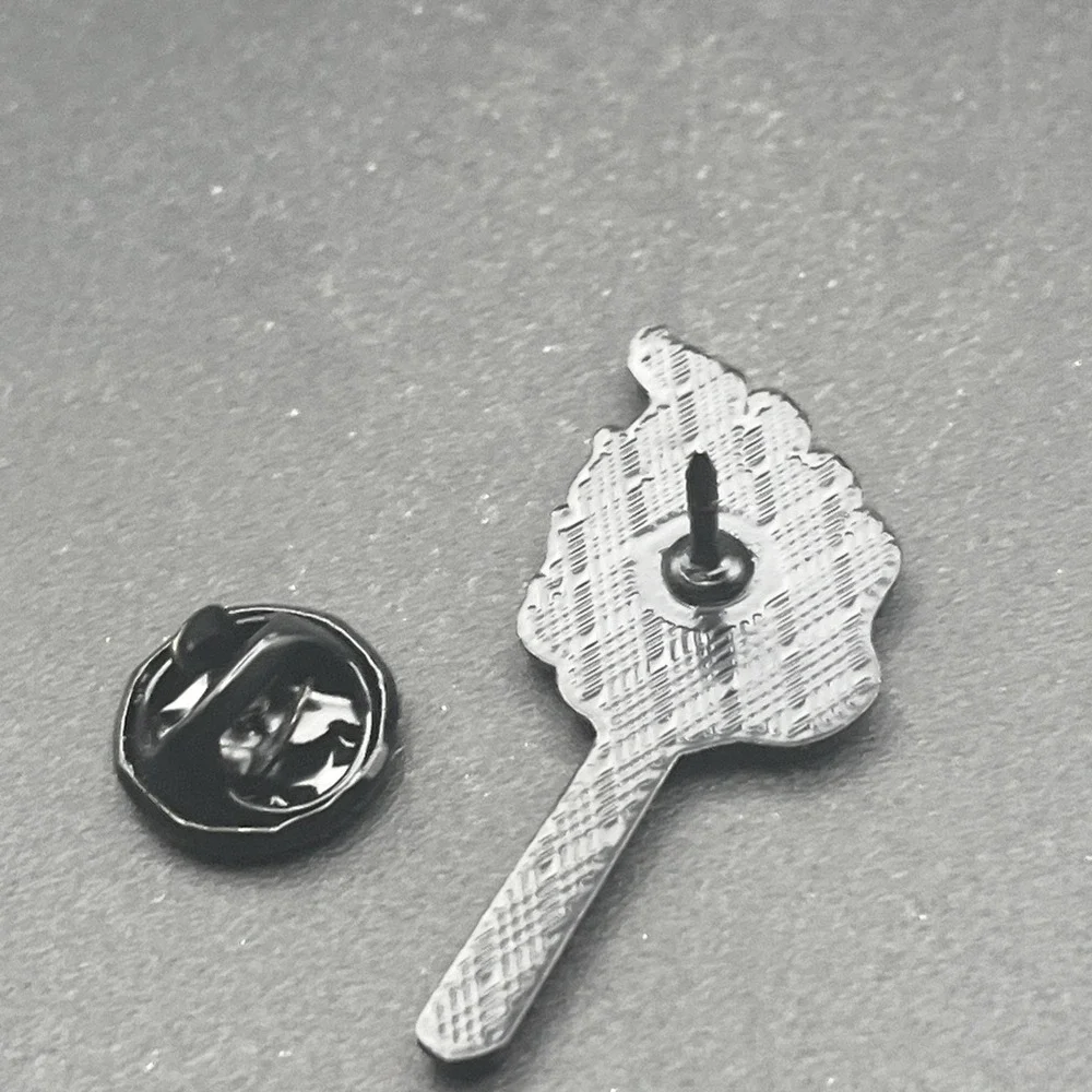 Skull Match On Fire Lapel Hat‎ Pin